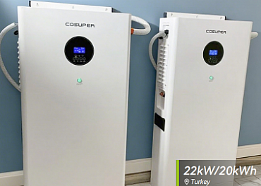 COSUPER 12kW/20kWh Residential Energy Storage System Deployed in Turkey
