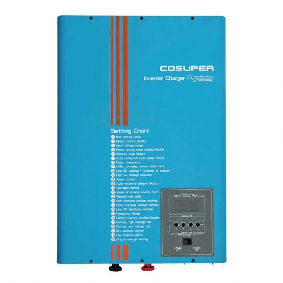 8000W Split Phase Inverter Charger - DPT8K
