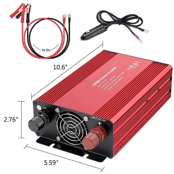 Onduleur de voiture 1000W - DPI1000W