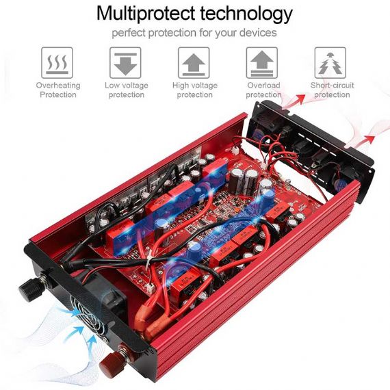 Onduleur de voiture 2000W - DPI2000W