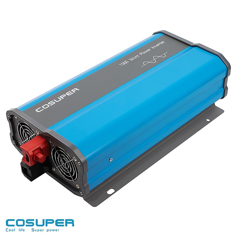 POWER INVERTER ONDA SINUSOIDALE PURA 600W da 24V DC a 220V AC REMOTE CONTROL